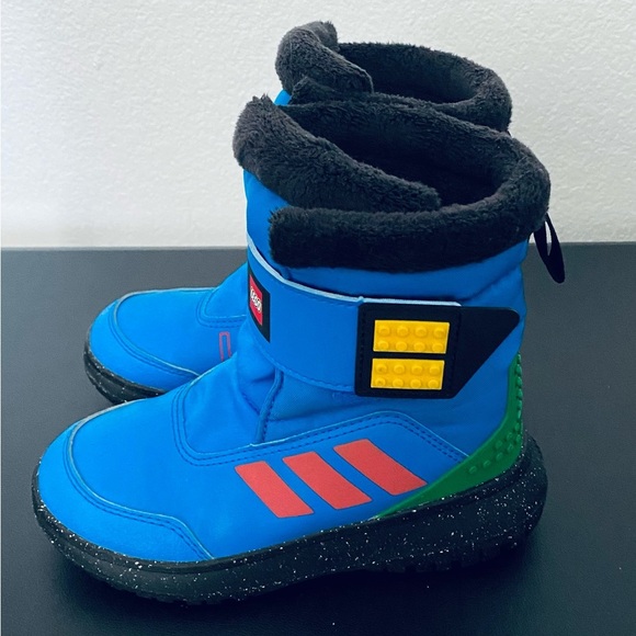 Adidas x LEGO Winterplay Snow Boots Rain Boots Limited Edition Collab Rare HTF - Picture 4 of 11